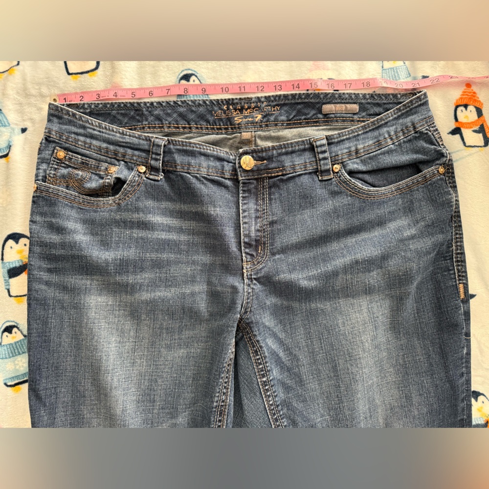 Melissa McCarthy Seven7 Women's Blue Boot Cut Jeans